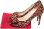 Christian Louboutin Pre-owned Fabric heels Brown Dames - Thumbnail 7