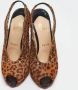 Christian Louboutin Pre-owned Fabric heels Brown Dames - Thumbnail 3