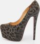 Christian Louboutin Pre-owned Fabric heels Gray Dames - Thumbnail 2