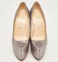Christian Louboutin Pre-owned Fabric heels Gray Dames - Thumbnail 2