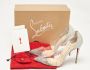 Christian Louboutin Pre-owned Fabric heels Gray Dames - Thumbnail 7