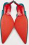 Christian Louboutin Pre-owned Fabric heels Green Dames - Thumbnail 6