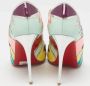 Christian Louboutin Pre-owned Fabric heels Multicolor Dames - Thumbnail 3