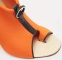 Christian Louboutin Pre-owned Fabric heels Orange Dames - Thumbnail 6
