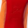 Christian Louboutin Pre-owned Fabric heels Orange Dames - Thumbnail 7