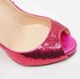 Christian Louboutin Pre-owned Fabric heels Pink Dames - Thumbnail 8