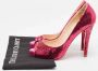 Christian Louboutin Pre-owned Fabric heels Pink Dames - Thumbnail 9