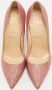 Christian Louboutin Pre-owned Fabric heels Pink Dames - Thumbnail 3