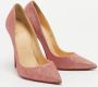 Christian Louboutin Pre-owned Fabric heels Pink Dames - Thumbnail 4