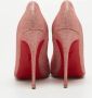 Christian Louboutin Pre-owned Fabric heels Pink Dames - Thumbnail 5