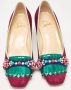 Christian Louboutin Pre-owned Fabric heels Pink Dames - Thumbnail 3
