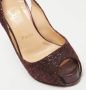 Christian Louboutin Pre-owned Fabric heels Purple Dames - Thumbnail 7