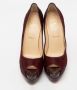 Christian Louboutin Pre-owned Fabric heels Red Dames - Thumbnail 3