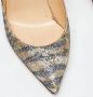 Christian Louboutin Pre-owned Fabric heels Yellow Dames - Thumbnail 7