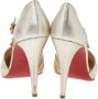 Christian Louboutin Pre-owned Fabric heels Yellow Dames - Thumbnail 4