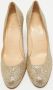 Christian Louboutin Pre-owned Fabric heels Yellow Dames - Thumbnail 3