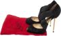 Christian Louboutin Pre-owned Fabric sandals Black Dames - Thumbnail 7