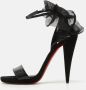 Christian Louboutin Pre-owned Fabric sandals Black Dames - Thumbnail 2