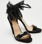 Christian Louboutin Pre-owned Fabric sandals Black Dames - Thumbnail 4