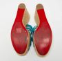 Christian Louboutin Pre-owned Fabric sandals Blue Dames - Thumbnail 5