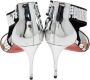 Christian Louboutin Pre-owned Fabric sandals Gray Dames - Thumbnail 4
