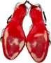Christian Louboutin Pre-owned Fabric sandals Gray Dames - Thumbnail 5