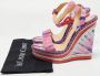 Christian Louboutin Pre-owned Fabric sandals Multicolor Dames - Thumbnail 9