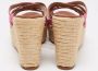 Christian Louboutin Pre-owned Fabric sandals Pink Dames - Thumbnail 5