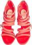 Christian Louboutin Pre-owned Fabric sandals Pink Dames - Thumbnail 2