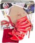 Christian Louboutin Pre-owned Fabric sandals Pink Dames - Thumbnail 7