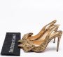 Christian Louboutin Pre-owned Fabric sandals Yellow Dames - Thumbnail 9