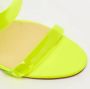 Christian Louboutin Pre-owned Fabric sandals Yellow Dames - Thumbnail 7