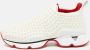 Christian Louboutin Pre-owned Fabric sneakers White Heren - Thumbnail 2