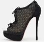 Christian Louboutin Pre-owned Lace boots Black Dames - Thumbnail 2
