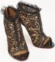 Christian Louboutin Pre-owned Lace boots Black Dames - Thumbnail 4