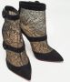 Christian Louboutin Pre-owned Lace boots Black Dames - Thumbnail 4