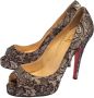 Christian Louboutin Pre-owned Lace heels Black Dames - Thumbnail 3