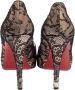 Christian Louboutin Pre-owned Lace heels Black Dames - Thumbnail 4