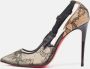 Christian Louboutin Pre-owned Lace heels Multicolor Dames - Thumbnail 2