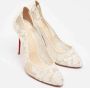 Christian Louboutin Pre-owned Lace heels White Dames - Thumbnail 4
