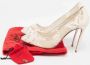 Christian Louboutin Pre-owned Lace heels White Dames - Thumbnail 9
