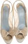 Christian Louboutin Pre-owned Lace sandals Beige Dames - Thumbnail 2