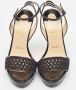 Christian Louboutin Pre-owned Lace sandals Black Dames - Thumbnail 3