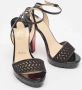 Christian Louboutin Pre-owned Lace sandals Black Dames - Thumbnail 4