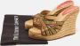 Christian Louboutin Pre-owned Lace sandals Yellow Dames - Thumbnail 9
