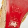 Christian Louboutin Pre-owned Lace sandals Yellow Dames - Thumbnail 8
