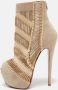 Christian Louboutin Pre-owned Leather boots Beige Dames - Thumbnail 2