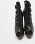 Christian Louboutin Pre-owned Leather boots Black Dames - Thumbnail 2