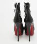 Christian Louboutin Pre-owned Leather boots Black Dames - Thumbnail 4