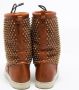 Christian Louboutin Pre-owned Leather boots Brown Dames - Thumbnail 4